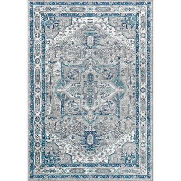 Jerica modern Persian Vintage Medallion Area Rug